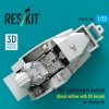 RESKIT RSU72-0334 F-35C Lightning II cockpit (Basic edition with 3D decals) for Tamiya kit (3D Printed) (1/72)